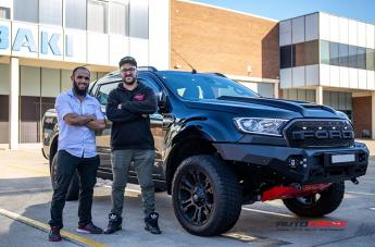 FORD-RANGER-VAPOR-BLACK-MACHINED-WITH-DARK-TINT